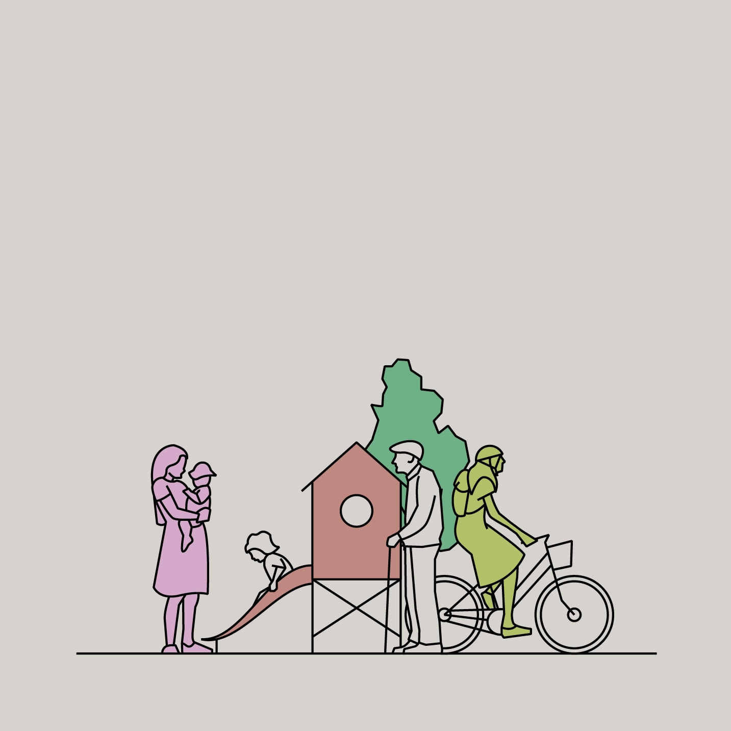 Logo aplikace - Praha udržitelná